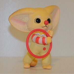 POPMART RARE CIRCUS Cute Yellow Figurine with Red Accents